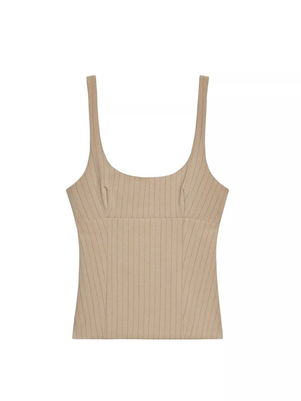 NWT Medium Zara Striped Open Back Top